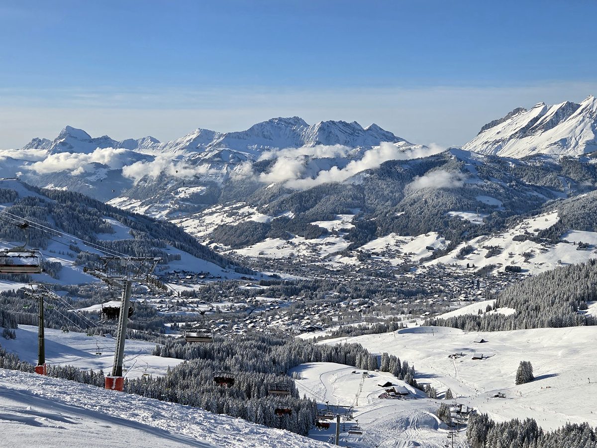 Vallée et village de Megève